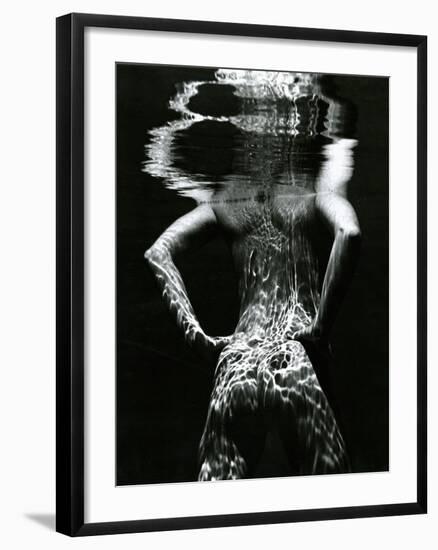 Underwater Nude, 1981-Brett Weston-Framed Photographic Print