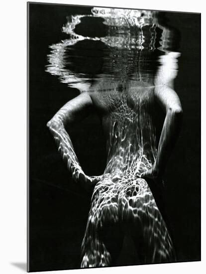 Underwater Nude, 1981-Brett Weston-Mounted Photographic Print