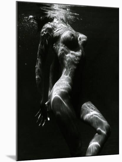 Underwater Nude, c. 1980-Brett Weston-Mounted Photographic Print