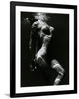 Underwater Nude, c. 1980-Brett Weston-Framed Photographic Print