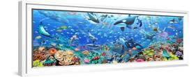 Underwater Panorama-Adrian Chesterman-Framed Premium Giclee Print