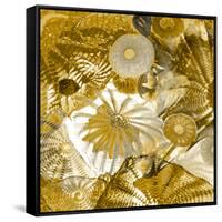 Underwater Perspective in Gold-Charlie Carter-Framed Stretched Canvas