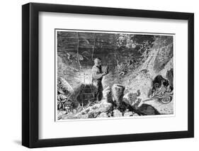 Underwater Photography, 19th Century-Science Photo Library-Framed Photographic Print