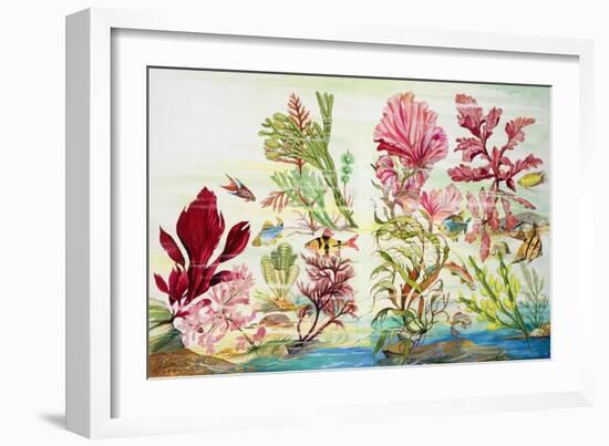 Underwater Plants-null-Framed Giclee Print