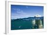 Underwater Polar Bear by Harbour Islands, Nunavut, Canada-Paul Souders-Framed Photographic Print