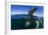 Underwater Polar Bear, Hudson Bay, Nunavut, Canada-Paul Souders-Framed Photographic Print