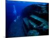 Underwater Ruins-null-Mounted Photographic Print