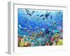 Underwater Scene-Adrian Chesterman-Framed Art Print