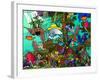 Underwater Shark-Howie Green-Framed Giclee Print