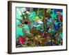 Underwater Shark-Howie Green-Framed Giclee Print