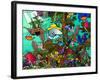 Underwater Shark-Howie Green-Framed Giclee Print