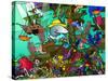 Underwater Shark-Howie Green-Stretched Canvas