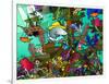 Underwater Shark-Howie Green-Framed Giclee Print