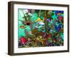 Underwater Shark-Howie Green-Framed Giclee Print