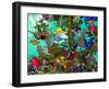 Underwater Shark-Howie Green-Framed Giclee Print