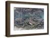 Underwater Spawning Salmon, Alaska-Paul Souders-Framed Photographic Print