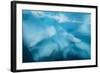 Underwater View of Glacial Ice in Orne Harbor, Antarctica, Polar Regions-Michael Nolan-Framed Photographic Print