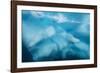 Underwater View of Glacial Ice in Orne Harbor, Antarctica, Polar Regions-Michael Nolan-Framed Photographic Print