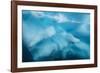 Underwater View of Glacial Ice in Orne Harbor, Antarctica, Polar Regions-Michael Nolan-Framed Photographic Print