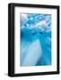 Underwater View of Glacial Ice in Orne Harbor, Antarctica, Polar Regions-Michael Nolan-Framed Photographic Print