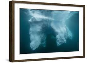 Underwater View of Glacial Ice Near Wiencke Island, Antarctica, Polar Regions-Michael Nolan-Framed Photographic Print