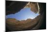 Underwater view of gorge of the Wadi Al Shab, Sultanate of Oman-Michel Roggo-Mounted Photographic Print