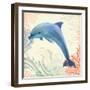 Underwater Whimsy II-Victoria Borges-Framed Art Print