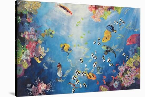 Underwater World II, 1998-Odile Kidd-Stretched Canvas