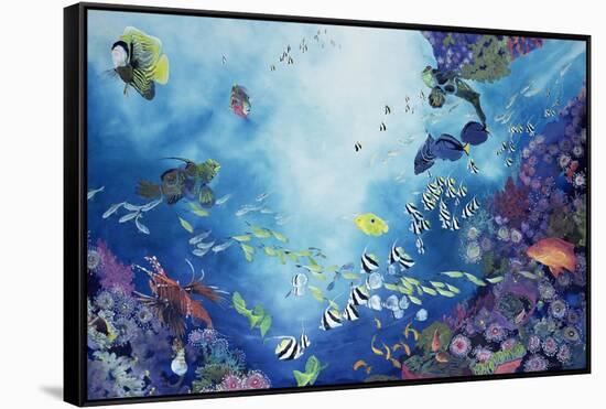 Underwater World III, 2002-Odile Kidd-Framed Stretched Canvas