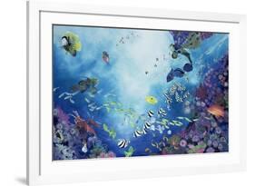 Underwater World III, 2002-Odile Kidd-Framed Giclee Print