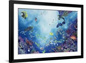 Underwater World III, 2002-Odile Kidd-Framed Giclee Print