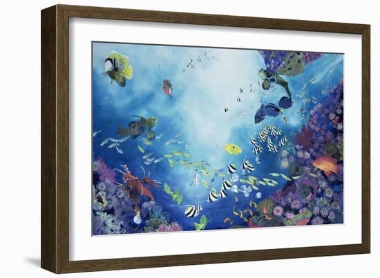 Underwater World III, 2002-Odile Kidd-Framed Giclee Print