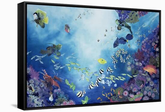 Underwater World III, 2002-Odile Kidd-Framed Stretched Canvas