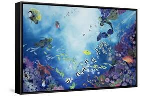 Underwater World III, 2002-Odile Kidd-Framed Stretched Canvas