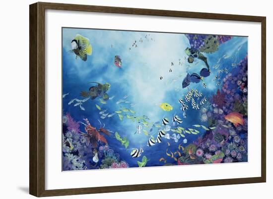 Underwater World III, 2002-Odile Kidd-Framed Giclee Print