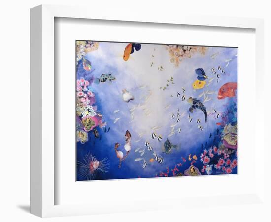 Underwater World IV-Odile Kidd-Framed Giclee Print