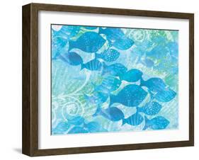 Underwater-Bee Sturgis-Framed Art Print