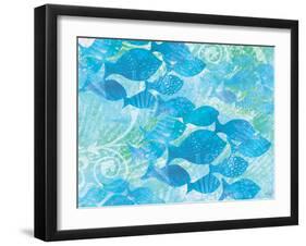 Underwater-Bee Sturgis-Framed Art Print