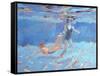 Underwater-Sarah Butterfield-Framed Stretched Canvas