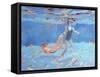 Underwater-Sarah Butterfield-Framed Stretched Canvas