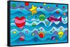 Underwater-Howie Green-Framed Stretched Canvas