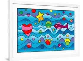 Underwater-Howie Green-Framed Giclee Print