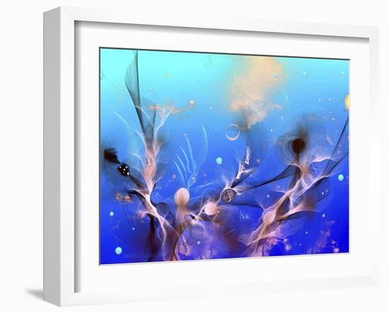 Underwater-RUNA-Framed Giclee Print