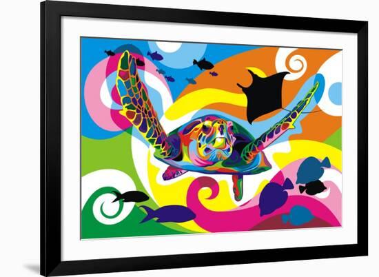 Underwater-Bob Weer-Framed Giclee Print