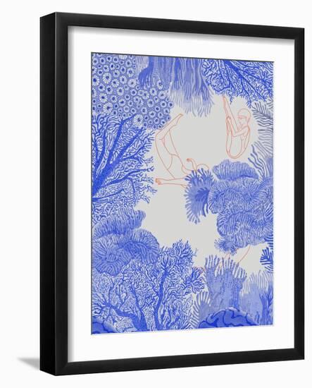 Underwater-Jota de jai-Framed Giclee Print