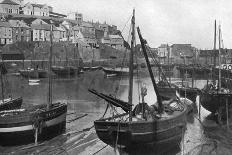 Mevagissey Harbour, Cornwall, 1924-1926-Underwood-Mounted Giclee Print