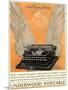 Underwood Portable Typewriters Equipment, USA, 1922-null-Mounted Giclee Print