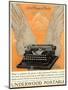 Underwood Portable Typewriters Equipment, USA, 1922-null-Mounted Premium Giclee Print