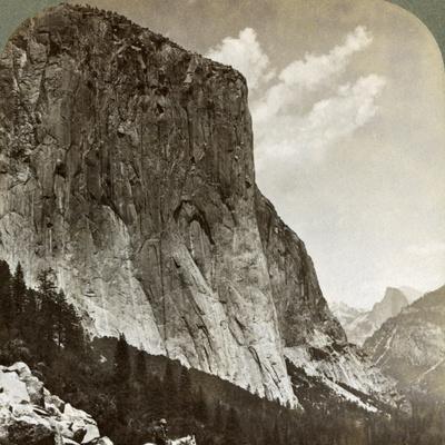 El Capitan and Half Dome, Yosemite Valley, California, USA, 1902