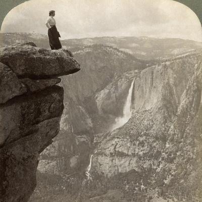 View from Glacier Point, Yosemite Valley, California, USA, 1902